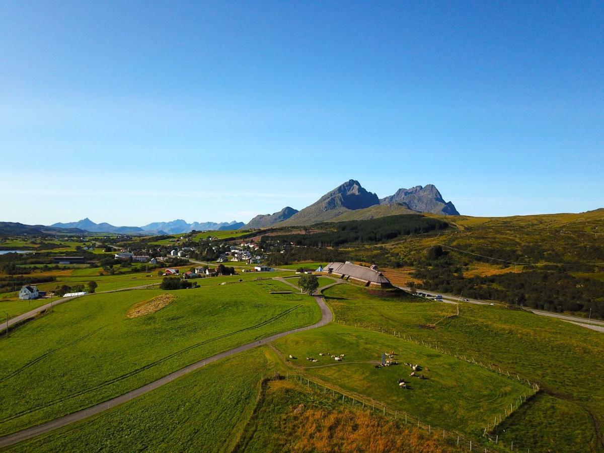 Midnight Sun View Lofoten Leknes Exterior foto