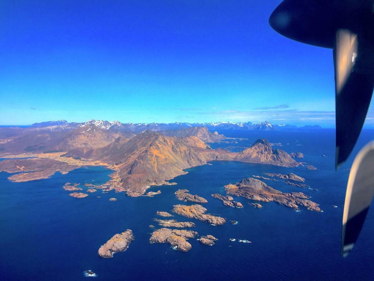 Midnight Sun View Lofoten Leknes Exterior foto