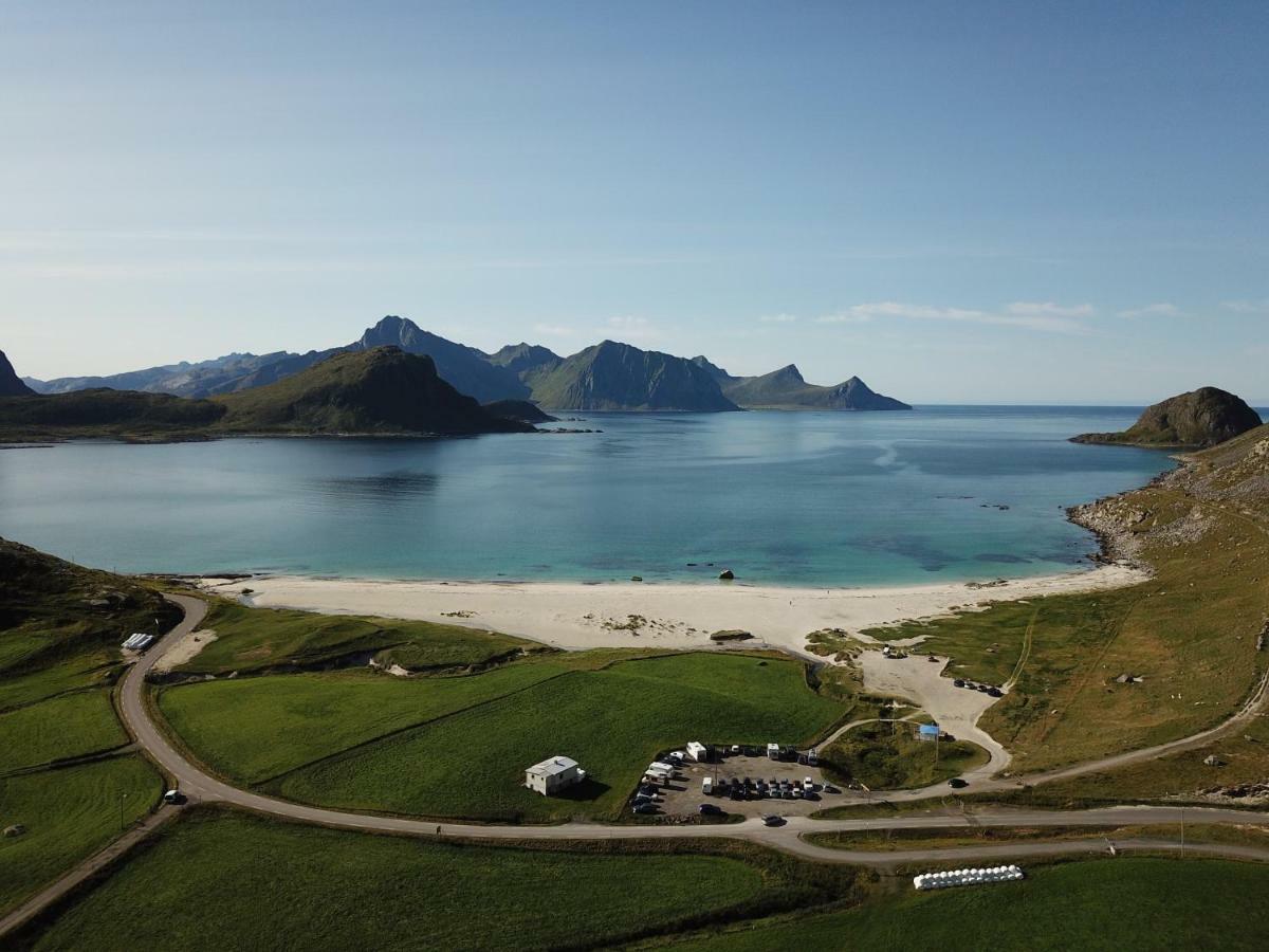 Midnight Sun View Lofoten Leknes Exterior foto