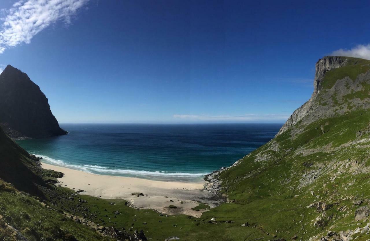 Midnight Sun View Lofoten Leknes Exterior foto