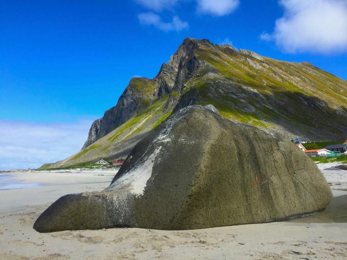 Midnight Sun View Lofoten Leknes Exterior foto