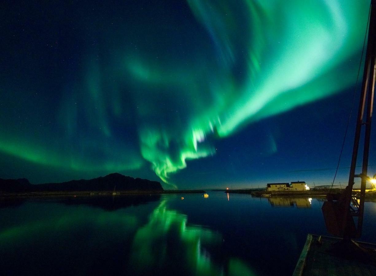 Midnight Sun View Lofoten Leknes Exterior foto